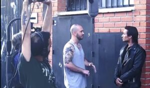 Raúl Cabrera en el reparto de Extraradio, una película documental, para Movistar. Dir Juan Pablo Reales.